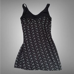 Damsel Women's Black Floral Dress